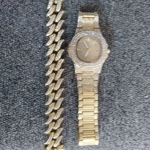 Luxury diamond watch